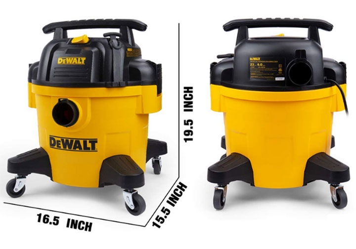 3000W Máy hút bụi 3 chức năng (Khô, Ướt, Thổi) Dewalt DXV23P 3000W Máy hút bụi 3 chức năng (Khô, Ướt, Thổi) Dewalt DXV23P