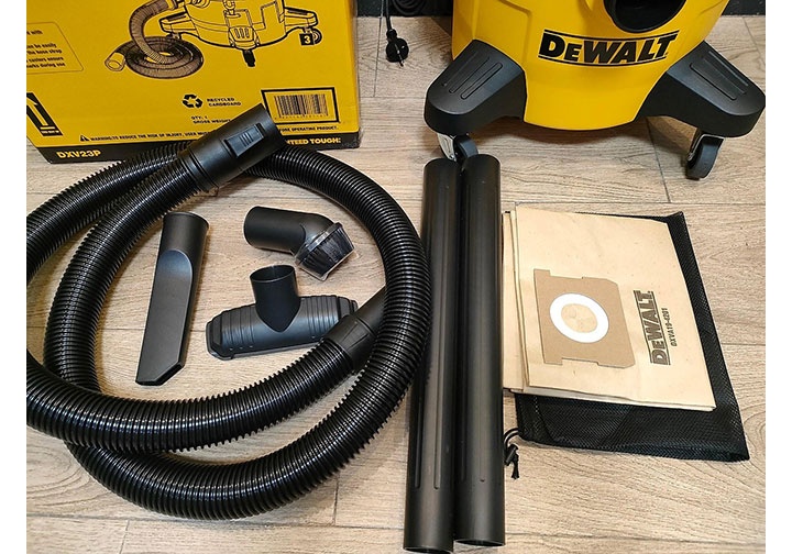 3000W Máy hút bụi 3 chức năng (Khô, Ướt, Thổi) Dewalt DXV23P 3000W Máy hút bụi 3 chức năng (Khô, Ướt, Thổi) Dewalt DXV23P