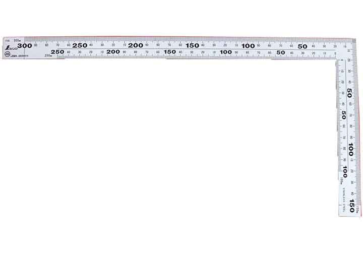 300x150mm Thước eke đo góc vuông Shinwa 11215 300x150mm Thước eke đo góc vuông Shinwa 11215