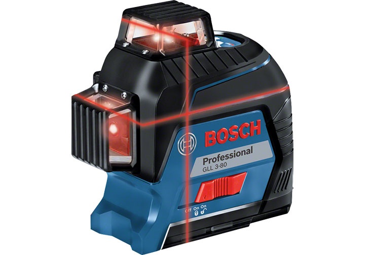 30m Máy cân mực tia laser đỏ Bosch GLL 3-80