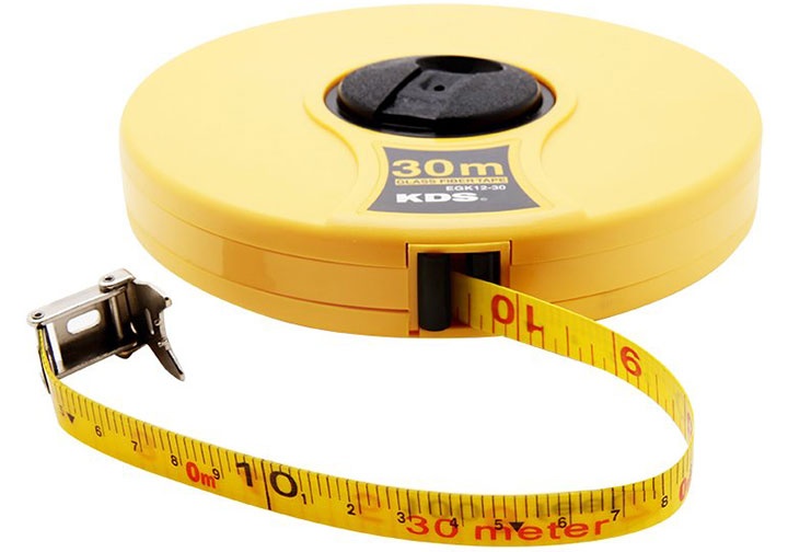 30m Thước dây sợi thủy tinh KDS EGK1230 30m Thước dây sợi thủy tinh KDS EGK1230