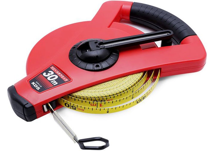 30m Thước dây sợi thủy tinh KDS SGR-1230 30m Thước dây sợi thủy tinh KDS SGR-1230
