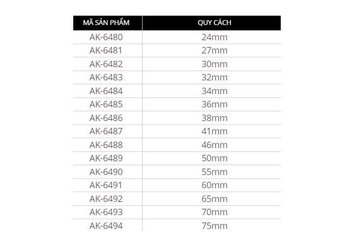 30mm Cờ lê vòng đóng Asaki AK-6482 30mm Cờ lê vòng đóng Asaki AK-6482