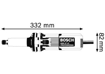 35mm Máy mài thẳng Bosch GGS 27CL