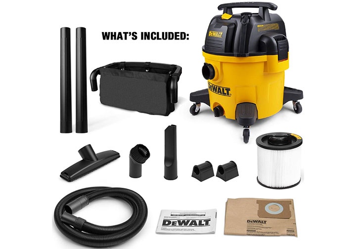 3750W Máy hút bụi 3 chức năng (Khô, Ướt, Thổi) Dewalt DXV34P 3750W Máy hút bụi 3 chức năng (Khô, Ướt, Thổi) Dewalt DXV34P