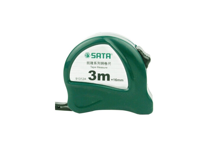 3m Thước cuộn thép Sata 91-312A (91312A)