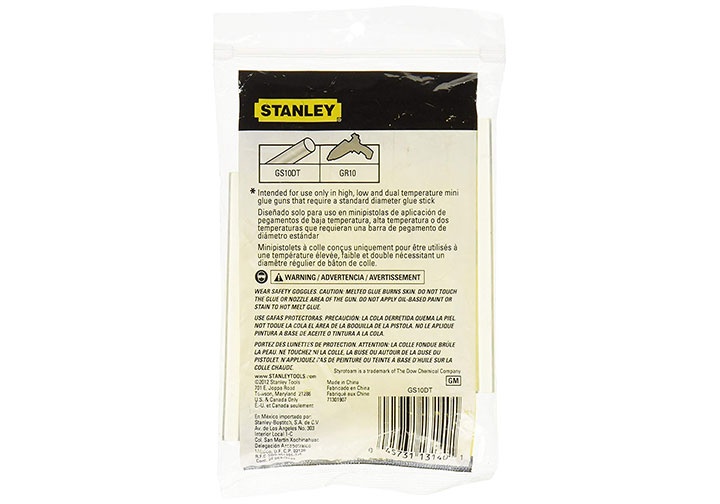 4" Keo nến Stanley GS10DT 4" Keo nến Stanley GS10DT