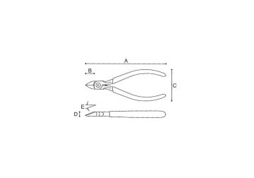 4" Kìm cắt Keiba MN-A04 4" Kìm cắt Keiba MN-A04