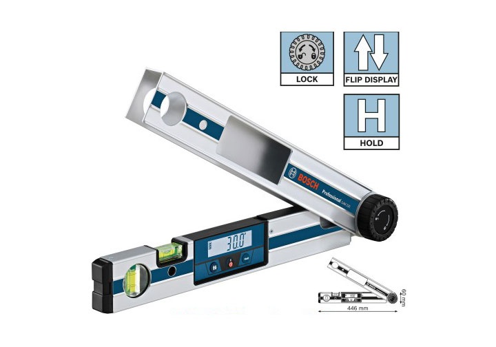 446mm Thước đo góc vuông điện tử Bosch GAM 220 446mm Thước đo góc vuông điện tử Bosch GAM 220