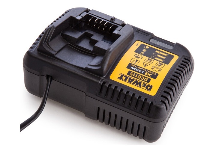 4Ah Đế sạc pin nhanh 10.8v, 14.4v, 18v Dewalt DCB115-KR