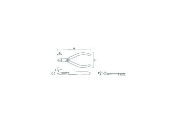 5" Kìm nhọn Keiba HL-D14 5" Kìm nhọn Keiba HL-D14