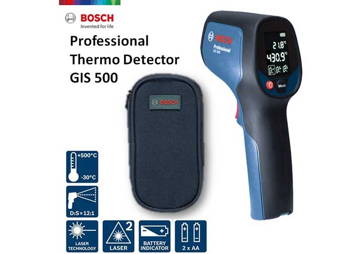 500 độC Máy đo nhiệt độ Bosch GIS 500