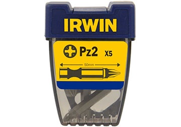 50mm Mũi vít bake PZ2 IRWIN 10504369 50mm Mũi vít bake PZ2 IRWIN 10504369