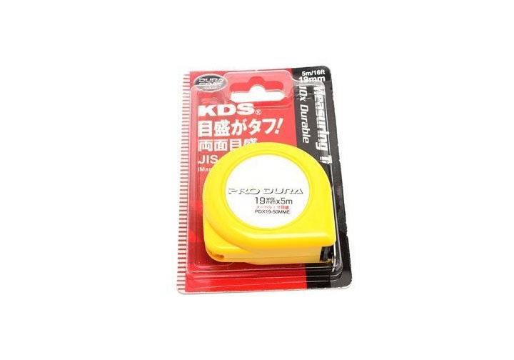5mx19mm Thước cuộn thép hệ mét 2 mặt KDS PDX1950WMM 5mx19mm Thước cuộn thép hệ mét 2 mặt KDS PDX1950WMM
