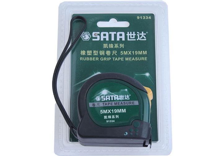 5m Thước cuốn thép Sata 91-334 (91334) 5m Thước cuốn thép Sata 91-334 (91334)