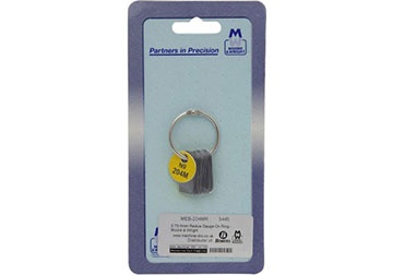 5mm Dưỡng đo bán kính 18 lá Moore and Wright MW204M 5mm Dưỡng đo bán kính 18 lá Moore and Wright MW204M