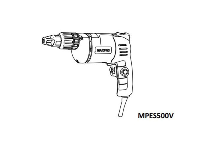 6.35mm Máy bắt vít 500W Maxpro MPES500V