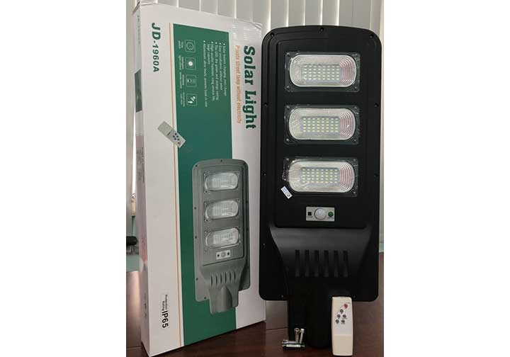 60W Đèn năng lượng mặt trời Solar Light JD-1960A 60W Đèn năng lượng mặt trời Solar Light JD-1960A