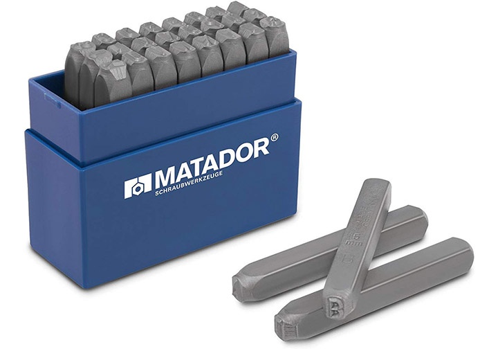 6x70x9mm Bộ đột chữ DIN 1451 Matador 07121060 6x70x9mm Bộ đột chữ DIN 1451 Matador 07121060