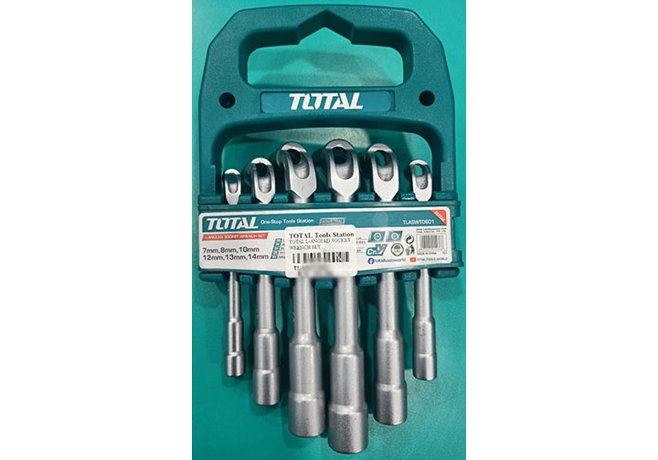 7-14mm Bộ chìa vặn góc L 6 chi tiết Total TLASWT0601 7-14mm Bộ chìa vặn góc L 6 chi tiết Total TLASWT0601