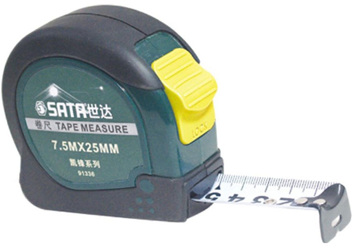 7.5m Thước cuốn thép Sata 91-336 (91336) 7.5m Thước cuốn thép Sata 91-336 (91336)