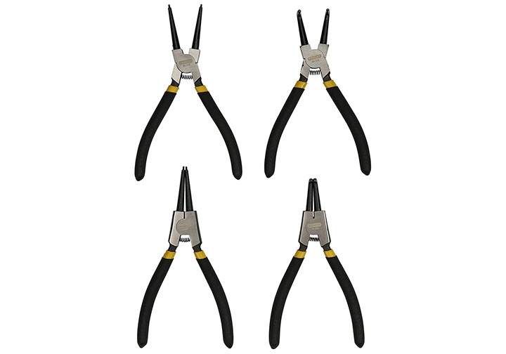 7" Bộ kìm mở phe 4 chi tiết Stanley STMT74180-8 7" Bộ kìm mở phe 4 chi tiết Stanley STMT74180-8