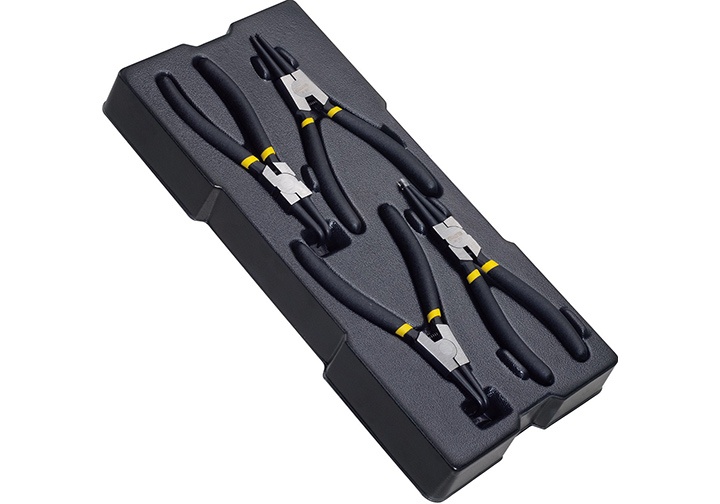 7" Bộ kìm mở phe 4 chi tiết Stanley STMT74180-8 7" Bộ kìm mở phe 4 chi tiết Stanley STMT74180-8
