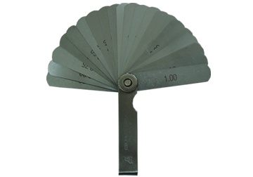 0.03-1.00mm Dưỡng đo độ dày 25 lá Shinwa 73782 0.03-1.00mm Dưỡng đo độ dày 25 lá Shinwa 73782