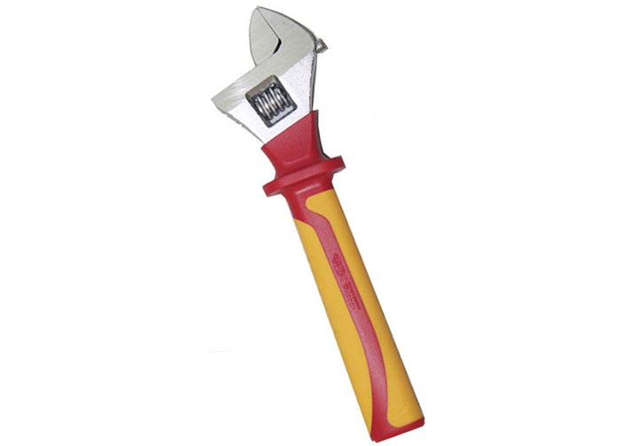 8" (200mm) Mỏ lết cách điện cầm tay Sata 47-102 (47102) 8" (200mm) Mỏ lết cách điện cầm tay Sata 47-102 (47102)