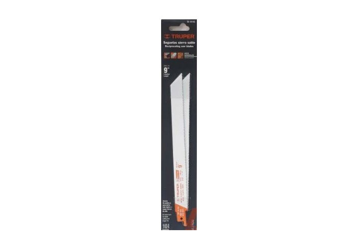 9" (230mm) Lưỡi cưa kiếm sắt Truper 10791 (SE-914G) 9" (230mm) Lưỡi cưa kiếm sắt Truper 10791 (SE-914G)