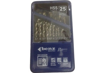 BMB-25HSSM bộ mũi khoan đa năng Benz 25 chi tiết BMB-25HSSM bộ mũi khoan đa năng Benz 25 chi tiết