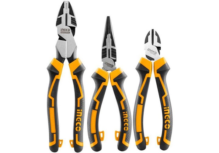 Bộ 3 kìm răng, cắt và nhọn cao cấp INGCO HKHLPS2832 Bộ 3 kìm răng, cắt và nhọn cao cấp INGCO HKHLPS2832