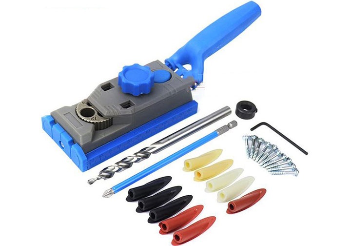 Bộ cữ khoan chéo khoan thẳng bằng nhựa 2 trong 1 Bộ cữ khoan chéo khoan thẳng bằng nhựa 2 trong 1