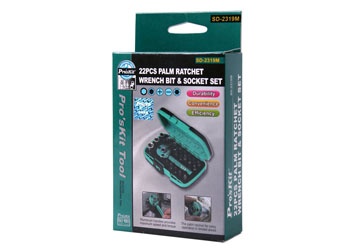 Bộ đầu vít 22 chi tiết Proskit SD-2319M Bộ đầu vít 22 chi tiết Proskit SD-2319M