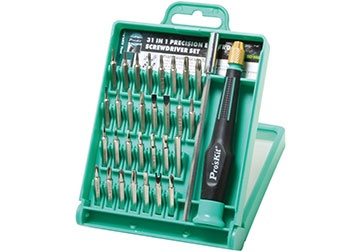 Bộ tuốc nơ vít đa năng 31 trong 1 Proskit SD-9802 Bộ tuốc nơ vít đa năng 31 trong 1 Proskit SD-9802