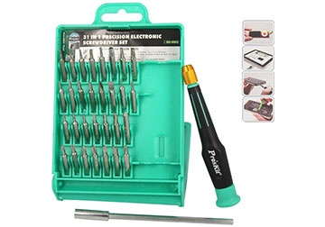 Bộ tuốc nơ vít đa năng 31 trong 1 Proskit SD-9802 Bộ tuốc nơ vít đa năng 31 trong 1 Proskit SD-9802