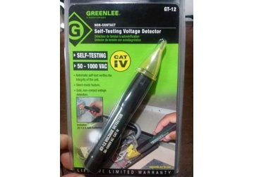 Bút đo điện áp không tiếp xúc Greenlee GT-12 Bút đo điện áp không tiếp xúc Greenlee GT-12