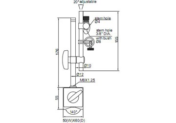 Đế từ tính Insize 6201-60