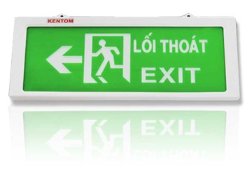 Đèn lối thoát (exit) hai mặt Kentom KT-690 Đèn lối thoát (exit) hai mặt Kentom KT-690