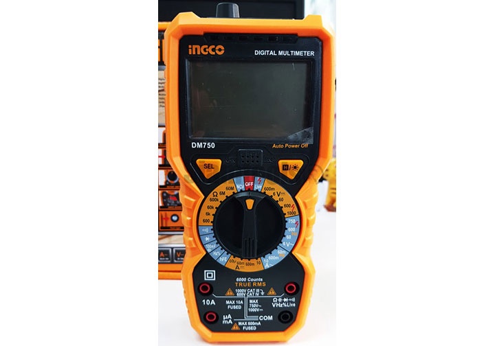 Đồng hồ đo điện vạn năng INGCO DM750 Đồng hồ đo điện vạn năng INGCO DM750