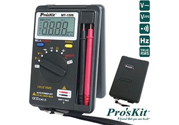 Đồng hồ vạn năng điện tử Proskit MT-1506 (TRUE RMS) Đồng hồ vạn năng điện tử Proskit MT-1506 (TRUE RMS)