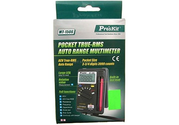 Đồng hồ vạn năng điện tử Proskit MT-1506 (TRUE RMS) Đồng hồ vạn năng điện tử Proskit MT-1506 (TRUE RMS)