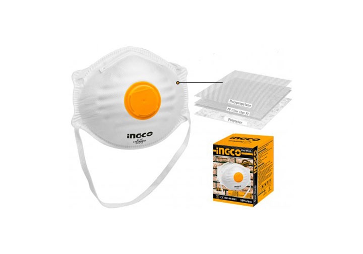 Khẩu trang chống bụi INGCO HDM02 Khẩu trang chống bụi INGCO HDM02