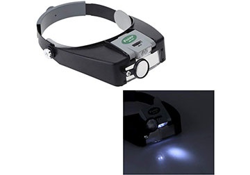 Kính lúp đeo đầu có đèn led Proskit MA-016 Kính lúp đeo đầu có đèn led Proskit MA-016