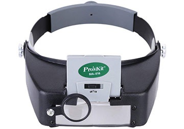 Kính lúp đeo đầu có đèn led Proskit MA-016 Kính lúp đeo đầu có đèn led Proskit MA-016