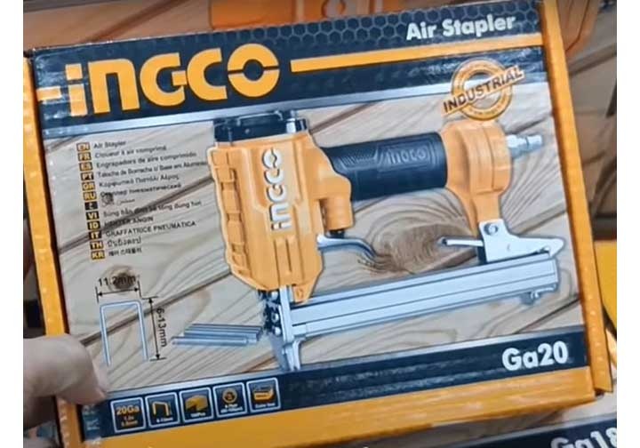 Máy bắn đinh chữ U dùng khí nén Ingco APS06131-3 Máy bắn đinh chữ U dùng khí nén Ingco APS06131-3