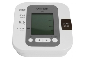 Máy đo huyết áp bắp tay cao cấp Omron JPN1 Máy đo huyết áp bắp tay cao cấp Omron JPN1