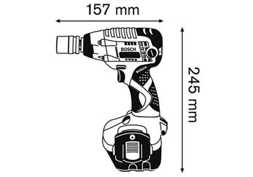 Máy vặn ốc dùng pin Bosch GDS 12V