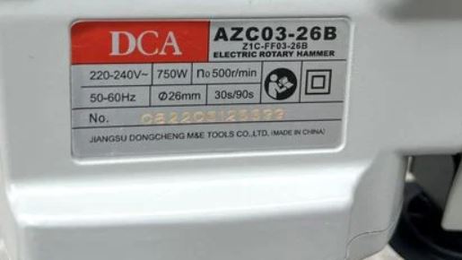 DCA-AZC03-26B