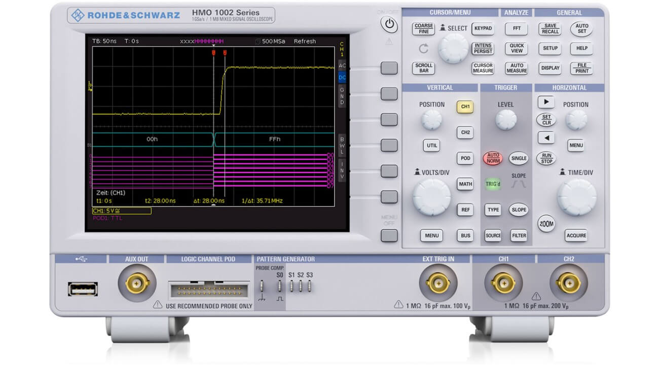 Cách sử dụng oscilloscope